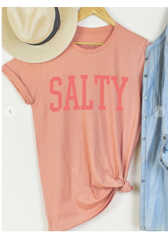 Salty Tee /Coral